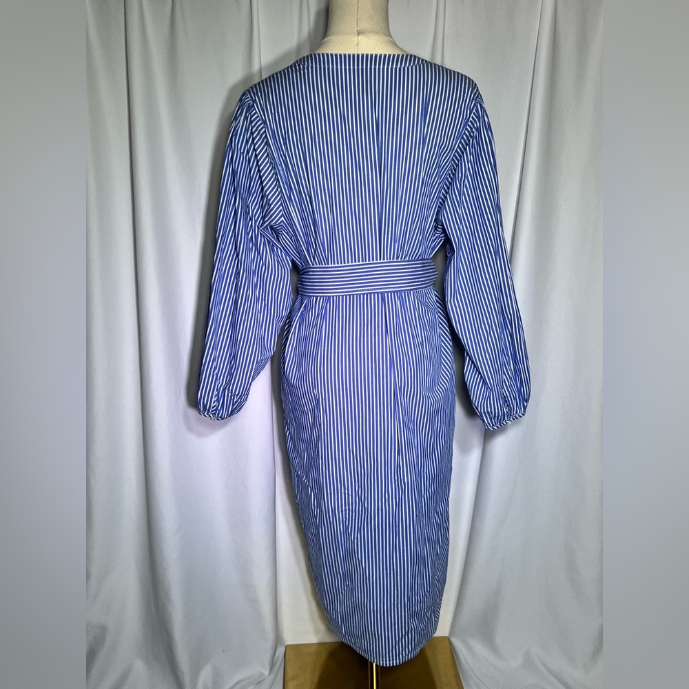 JMcLAUGHLIN Korinne Stripe Dress | L - Picture 8 of 11